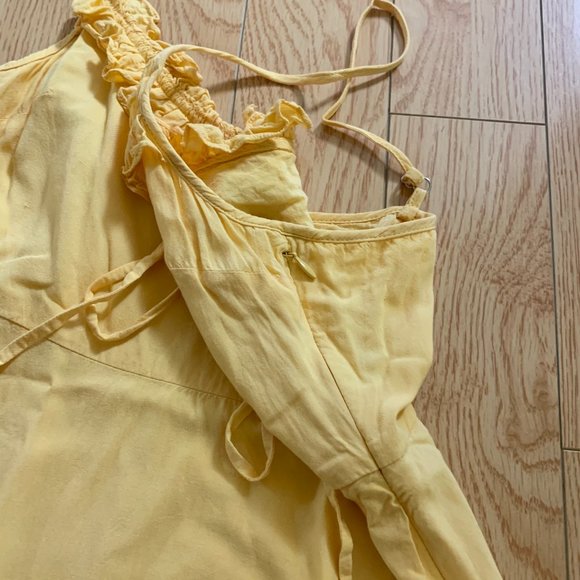 Privacy Please Perry Mini Golden Sun Dress Yellow - Picture 7 of 9